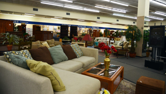 Interior shot Airline Store