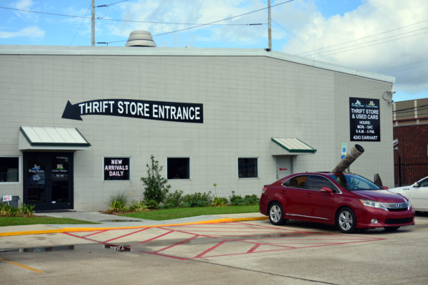 Exterior shot Earhart Store