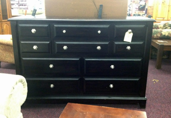 Black Dresser $200