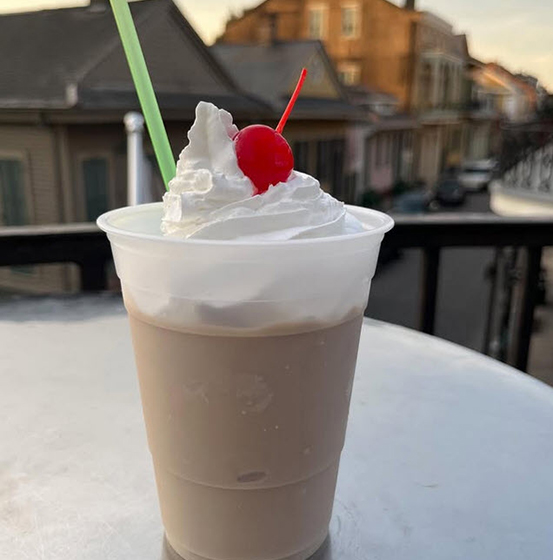 seperator Image of Good Friends Bar Seperator Frozen Drink on their Instagram site.